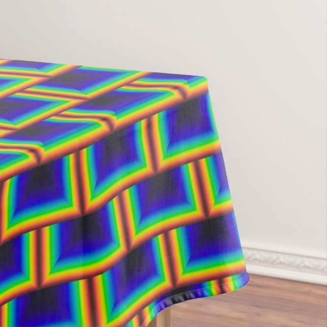 Quadratskala des Solarspektrums Tischdecke (Beispiel)