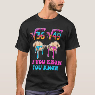 Quadratwurzel 36 49 Wenn du weißt, weißt du 67 Eis T-Shirt