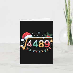 Quadratwurzel 4489 Lustig 67 Meme Mathelehrer 6 7  Karte