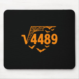 Quadratwurzel 4489 Lustiges Halloween Meme 67 Math Mousepad