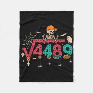 Quadratwurzel 4489 Mathelehrer Lustig 67 Meme Hall Fleecedecke