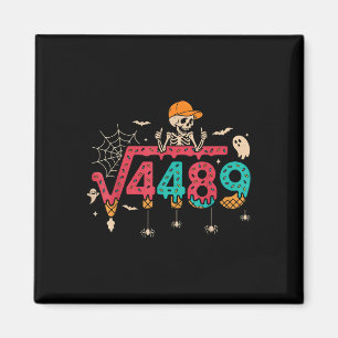 Quadratwurzel 4489 Mathelehrer Lustig 67 Meme Hall Magnet