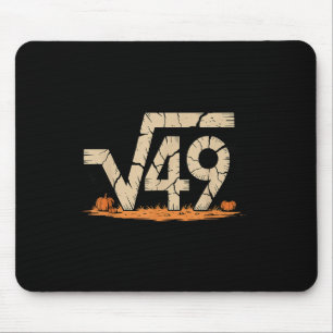 Quadratwurzel 67 Meme 6 7 Gen Alpha Halloween Six Mousepad