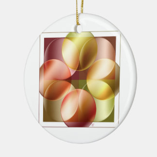 Quadratzelle Keramik Ornament