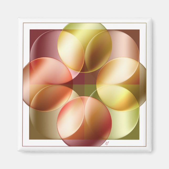 Quadratzelle Magnet (Vorne)