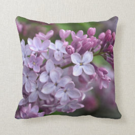 Quadratzentuch mit Lilac-Design Kissen