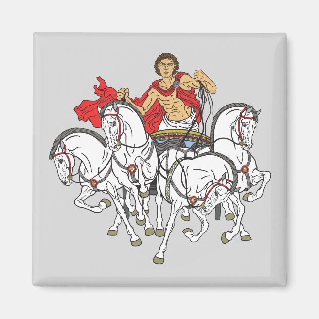 Quadriga Magnet (Vorne)