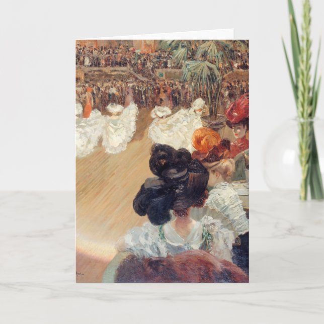 Quadrille au bal Tabarin | Louis Abel-Truchet Karte (Vorderseite)