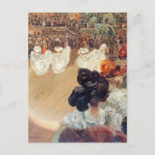 Quadrille au bal Tabarin   Louis Abel-Truchet Postkarte