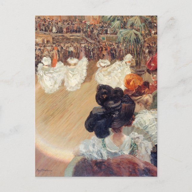 Quadrille au bal Tabarin | Louis Abel-Truchet Postkarte (Vorderseite)