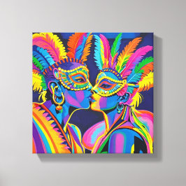 Quadro carnaval para si apaixonar leinwanddruck