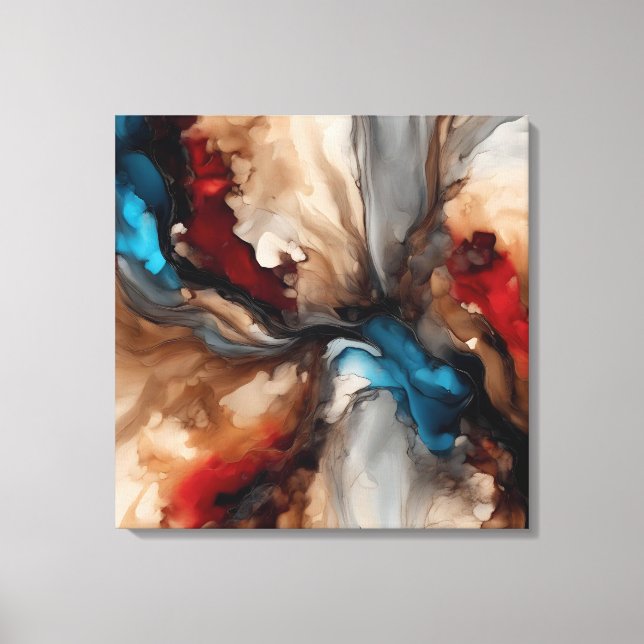 Quadro decorativo abstrato Impressão em Canva Leinwanddruck (Vorderseite)