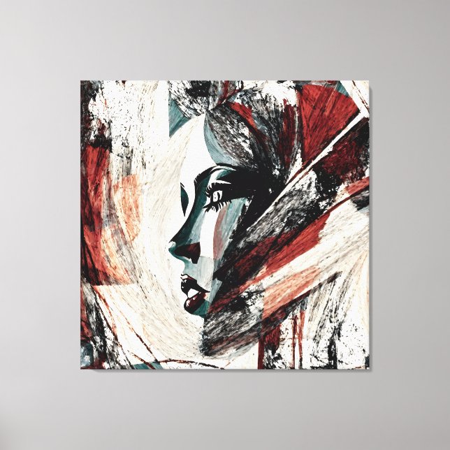 Quadro decorativo abstrato material Canvas Leinwanddruck (Vorderseite)