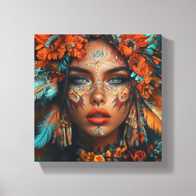Quadro "Filha da terra" Leinwanddruck (Vorderseite)