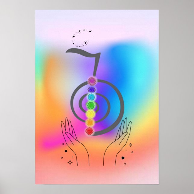 Quadro Reiki Poster (Vorne)