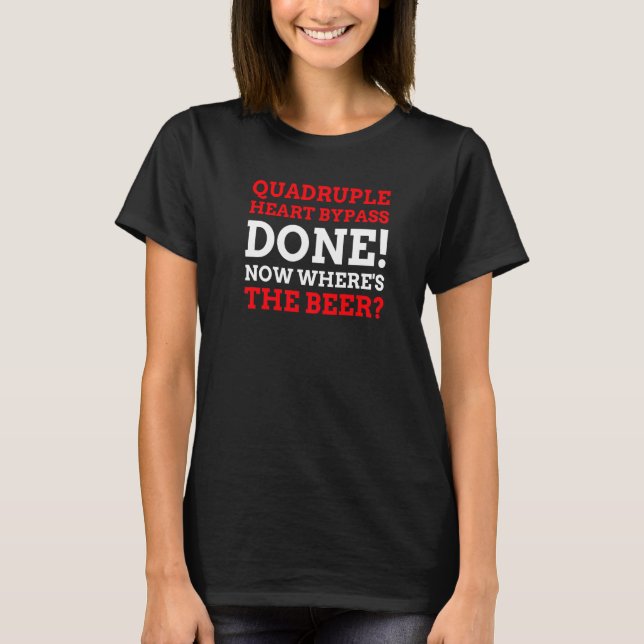 Quadruple Herzblase T-Shirt (Vorderseite)