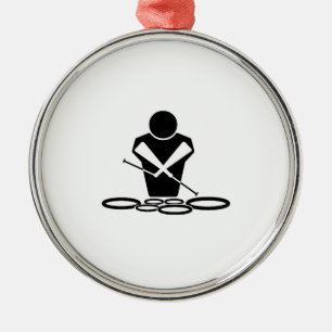 Quads - Tanor Drums - Squints Ornament Aus Metall