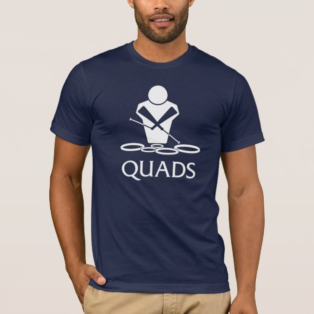 QUADS - Tanzwürmer T-Shirt (Vorderseite)