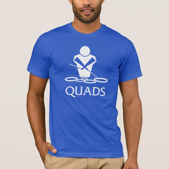 QUADS - Tanzwürmer T-Shirt (Vorderseite)