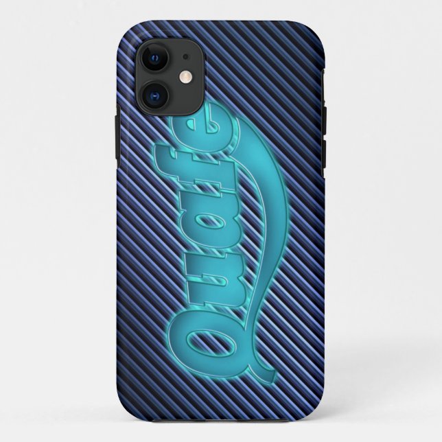 Quafe Telefon-Kasten Case-Mate iPhone Hülle (Rückseite)