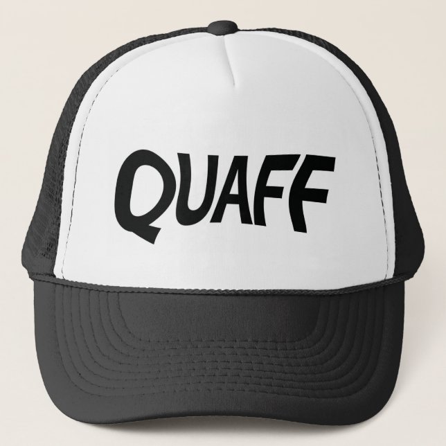 Quaff Truckerkappe (Vorderseite)