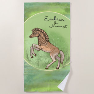 Quagga "Embrace the moment" Strandtuch