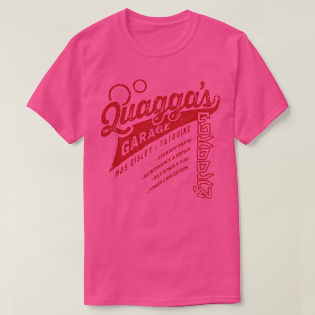 Quaggas-Garage T-Shirt (Design vorne)