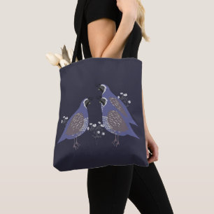 Quail Allover Tote Bag