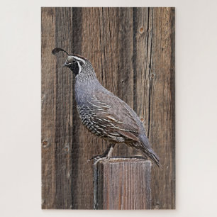 QUAIL AUF BARNWOOD PUZZLE