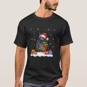 Quail Bird Weihnachtsmannmütze Weihnachtsbaum Weih T-Shirt
