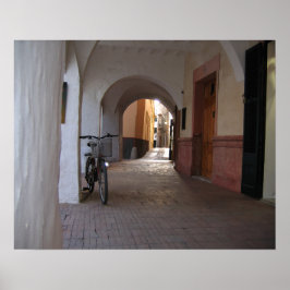 Quaint Alleyway Poster