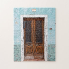 Quaint Blue Door Puzzle