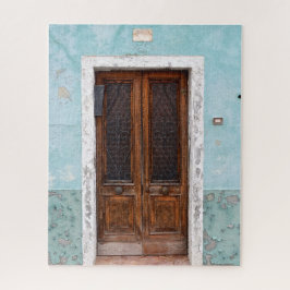 Quaint Blue Door Puzzle