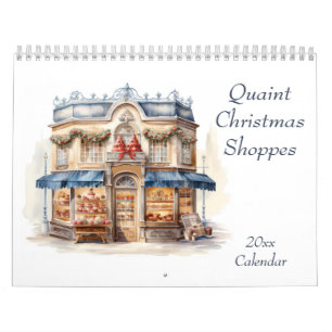 Quaint Christmas Shoppes Kalender