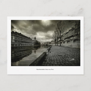 Quais de la Seine, Paris Postkarte