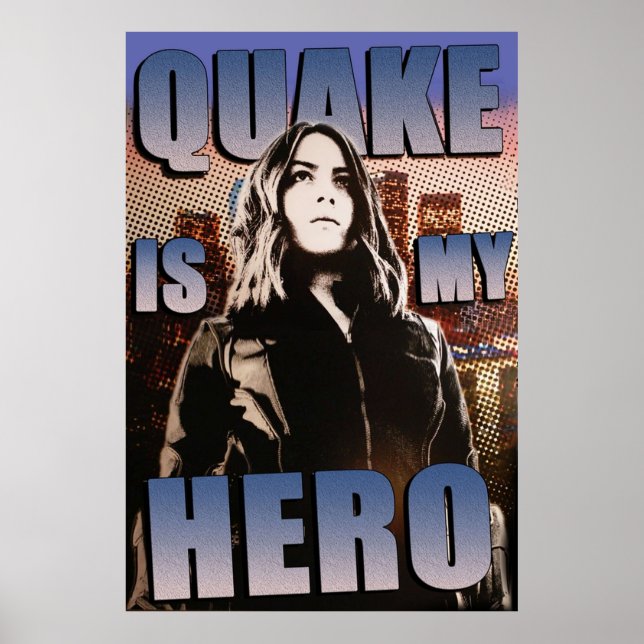 Quake ist mein Held Poster (Vorne)