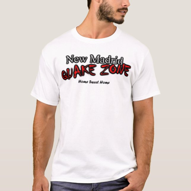 Quake Zone New Madrid T-Shirt (Vorderseite)