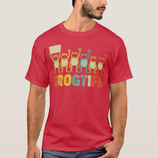 Quaken gegen die Maschine Lustiger Portland-Frosch T-Shirt