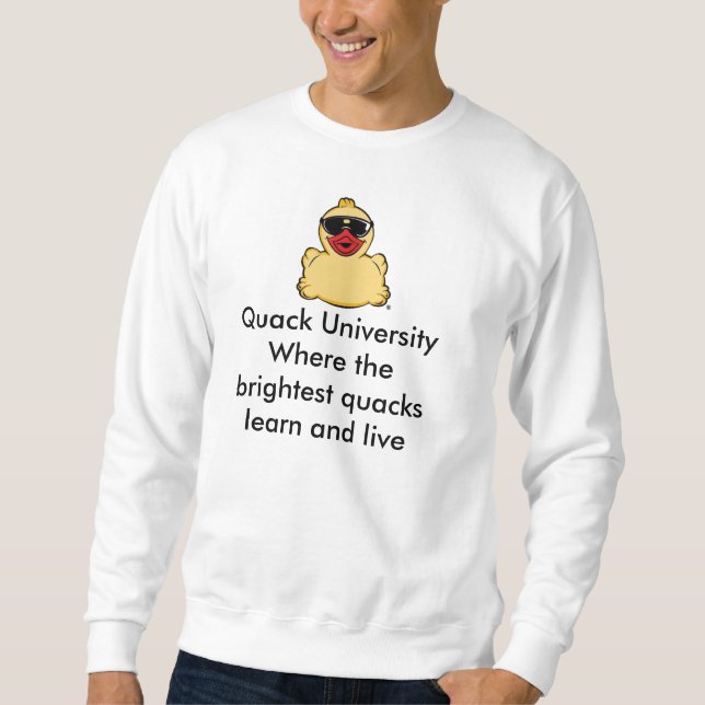 Quaken-HochschulSweatshirt Sweatshirt (Vorderseite)