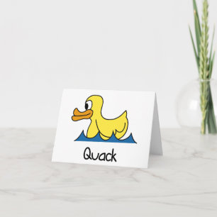 Quaken notecards karte