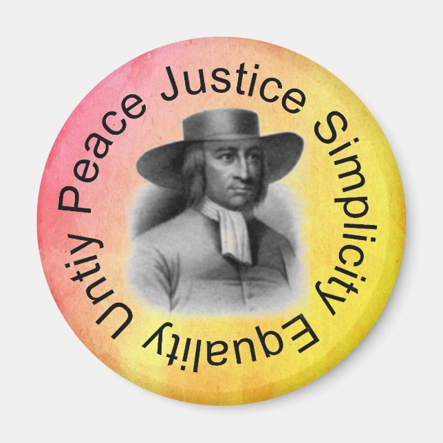 Quaker Magnet (Vorne)