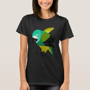 Quaker Papageienvögel Haustiere Party Zitate Fam T-Shirt