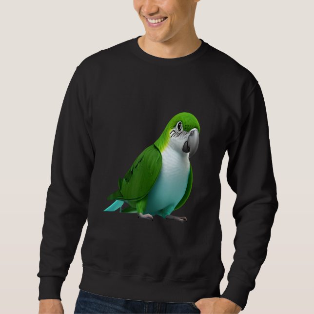 Quaker Parrots birds animals pet  Cute quotes Fami Sweatshirt (Vorderseite)