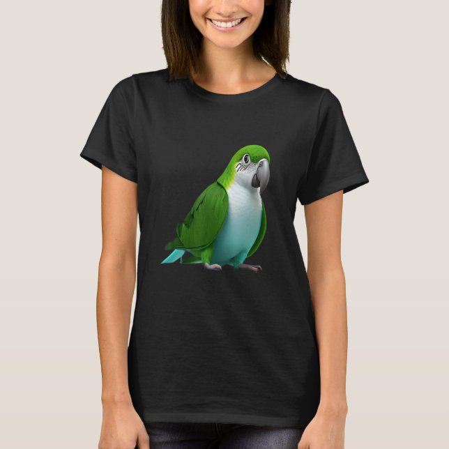 Quaker Parrots birds animals pet  Cute quotes Fami T-Shirt (Vorderseite)