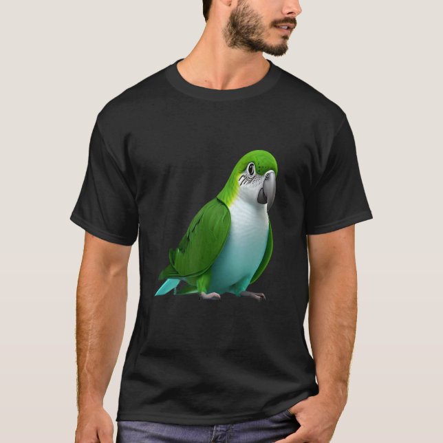 Quaker Parrots birds animals pet  Cute quotes Fami T-Shirt (Vorderseite)