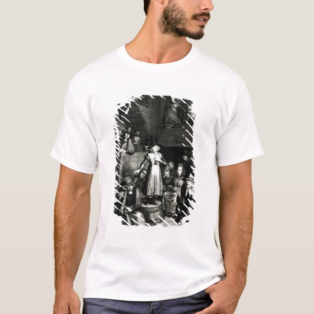 Quäker-Sitzung, 1699 T-Shirt (Vorderseite)