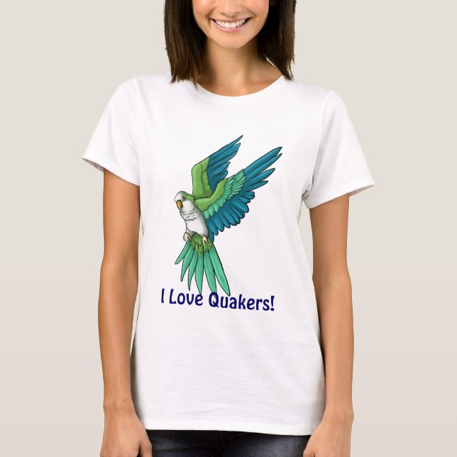 Quäker-Spitze T-Shirt (Vorderseite)