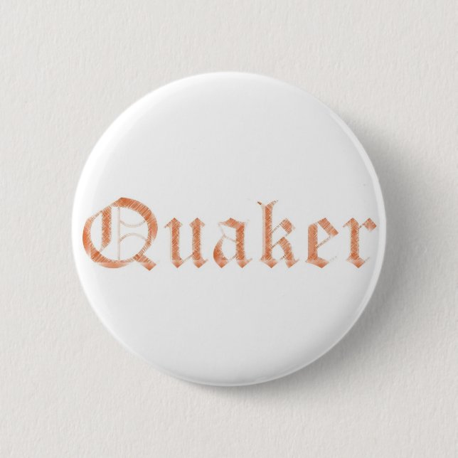Quaker-Taste Button (Vorderseite)