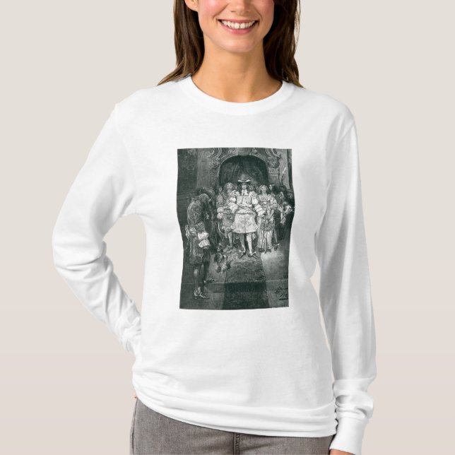 Quäker und König bei Whitehall T-Shirt (Vorderseite)