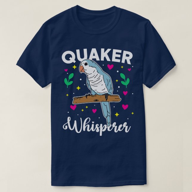 Quaker Whisperer T-Shirt (Design vorne)